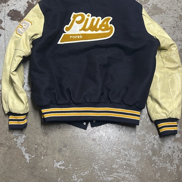 Vintage pius popes letterman jacket - Picture 4 of 4
